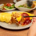 Japanese Chicken Omelette Rice