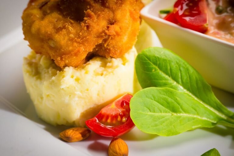 Kenyan Mashed Potato with Greens and Peas