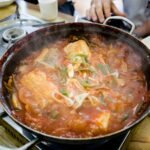 Korean Army Base Stew with Spam and Ramen