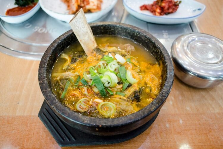 Korean Beef and Seaweed Soup