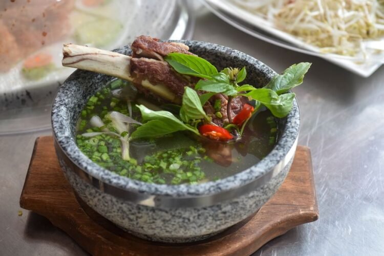 Korean Beef Short Rib Soup