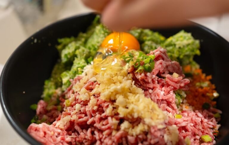 Korean Bulgogi Meatballs with Gochujang Glaze and Sesame Rice