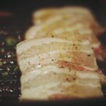 Korean Grilled Pork Belly with Ssamjang and Lettuce Wraps