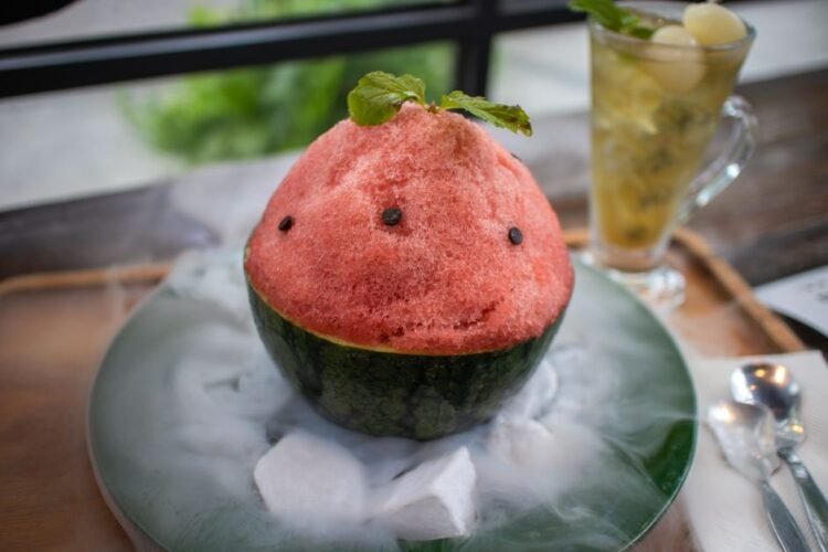 Korean Red Bean Shaved Ice
