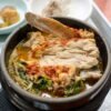 Korean Soybean Paste Stew with Beef and Vegetables