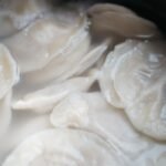 Kubbeh Dumplings in Tomato Broth