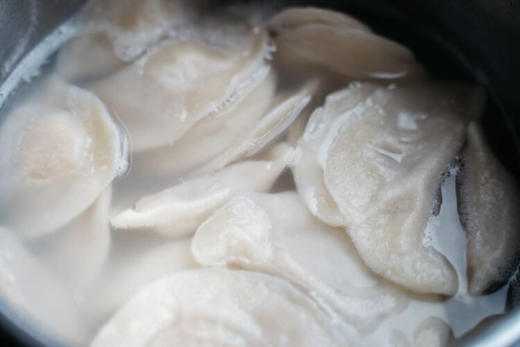 Kubbeh Dumplings in Tomato Broth