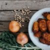 Kumara and Spinach Fritters with Feta
