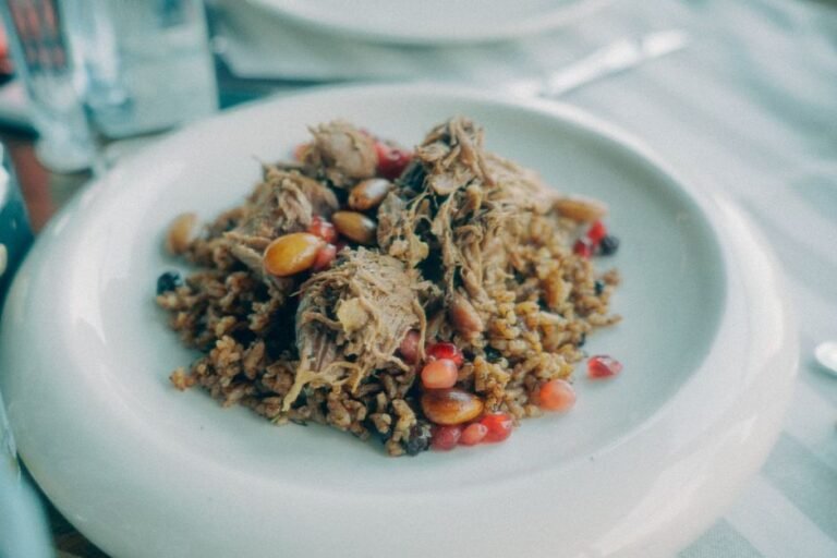 Lebanese Chicken and Rice with Vermicelli and Pine Nuts
