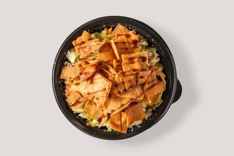 Lebanese Fattoush Salad with Sumac and Crispy Pita