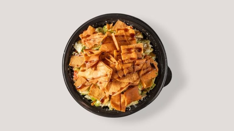 Lebanese Fattoush Salad with Sumac and Crispy Pita