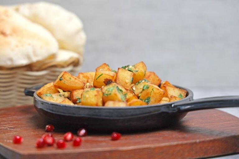 Lebanese Spicy Potatoes with Garlic and Cilantro