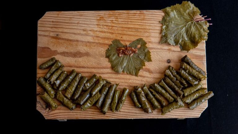 Lebanese Stuffed Grape Leaves