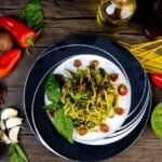 Linguine with Arugula Pesto