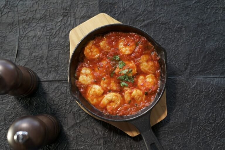 Mexican Devil Shrimp in Spicy Red Chile Sauce