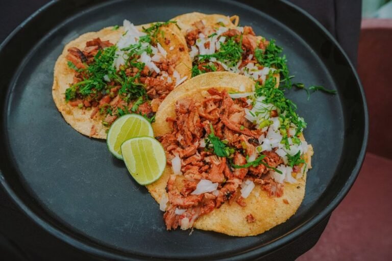 Mexican Pineapple Pork Street Tacos