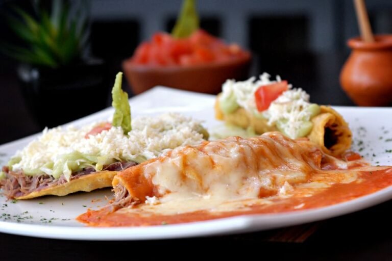 Mexican Red Chile Enchiladas