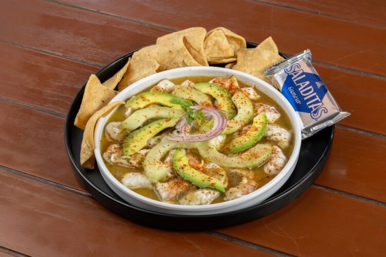 Mexican Shrimp Ceviche with Tomato and Avocado