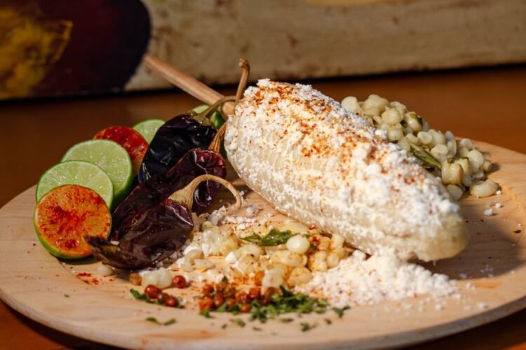 Mexican Street Corn (Elotes) with Crema and Cotija