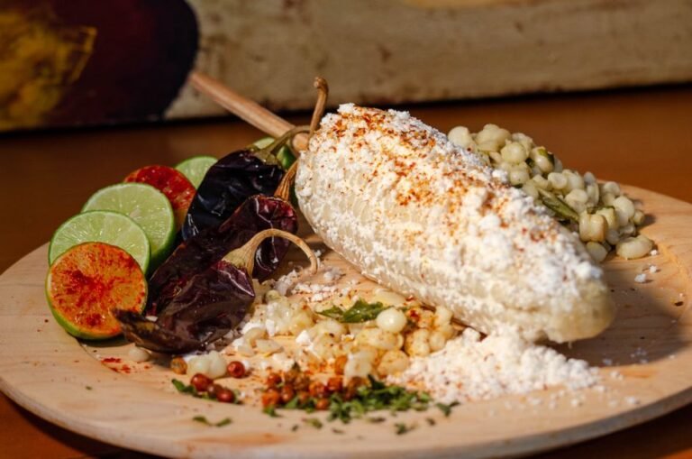Mexican Street Corn (Elotes) with Crema and Cotija