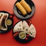 Mexican Street Corn Quesadillas with Oaxaca Cheese and Lime Crema