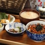 Miso-Glazed Salmon Donburi with Crispy Rice and Yuzu Pickled Cabbage