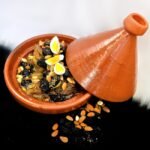 Moroccan Kefta Tagine with Spiced Tomato Sauce and Baked Eggs