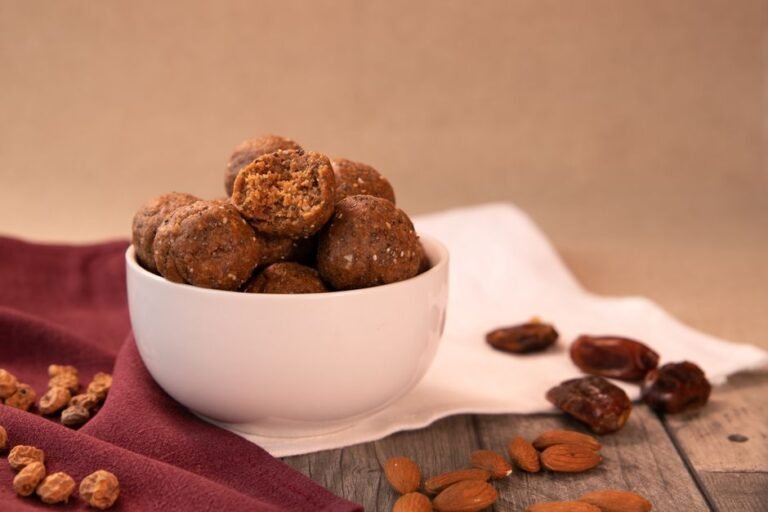 Moroccan Toasted Sesame Almond Energy Balls