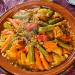 Moroccan Vegetable and Chickpea Tagine