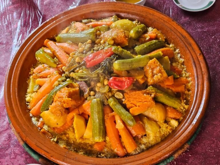 Moroccan Vegetable and Chickpea Tagine