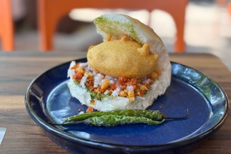 Mumbai Street-Style Spiced Potato Fritter Sliders (Vada Pav)