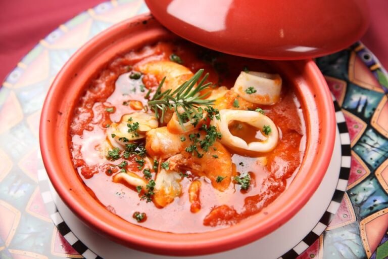 Neapolitan Braised Octopus with Tomatoes and Olives