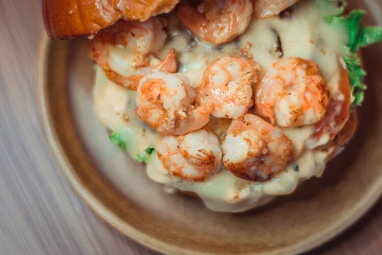 New Orleans Po Boy Shrimp Sandwich