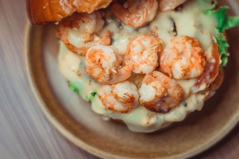 New Orleans Po Boy Shrimp Sandwich