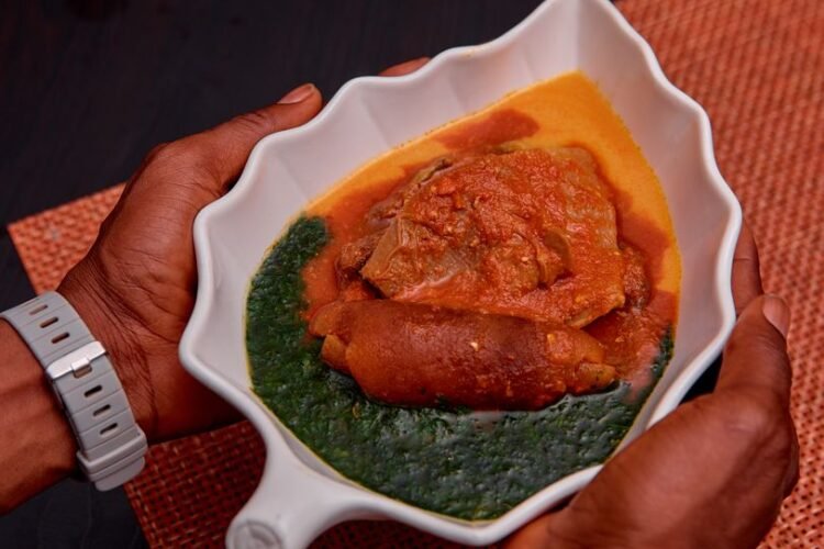Nigerian Bitter Leaf Soup