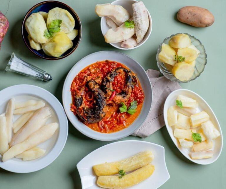 Nigerian Designer Stew with Green Pepper and Locust Beans