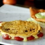 Oaxacan Black Bean and Chorizo Crispy Tortilla