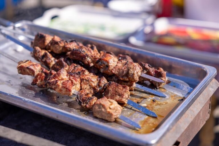 Peruvian Beef Heart Skewers