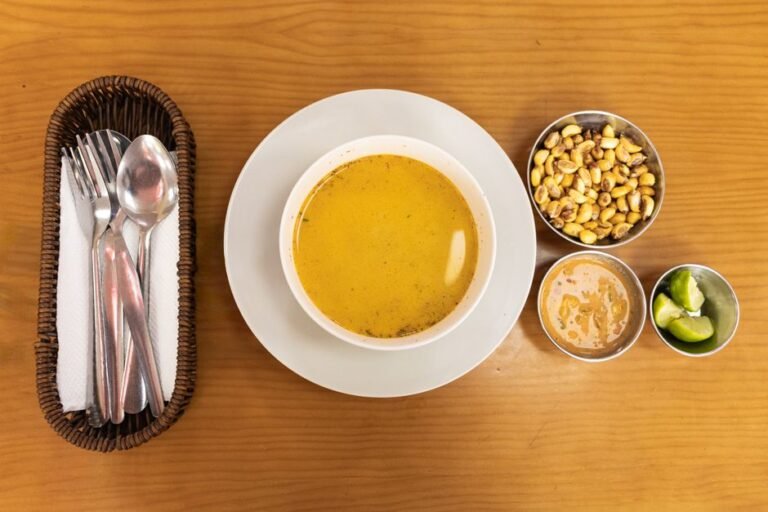 Peruvian Creamy Ground Beef Soup