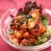 Peruvian Octopus in Black Olive Cream Sauce