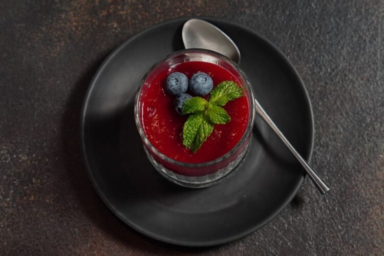 Peruvian Purple Corn Pudding