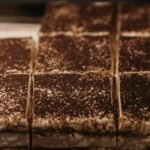 Pistachio and Orange Blossom Tiramisu with Dark Chocolate Shards