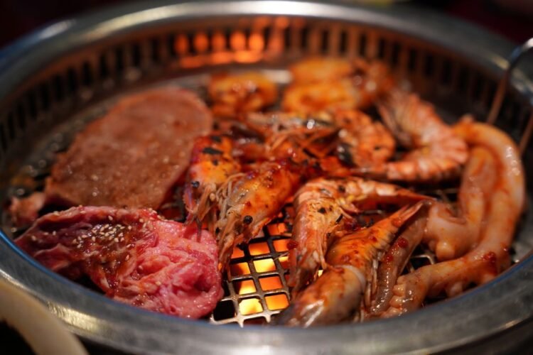 Prawns on the Barbie with Garlic and Chili Butter