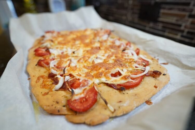 Provençal Caramelized Onion and Anchovy Flatbread