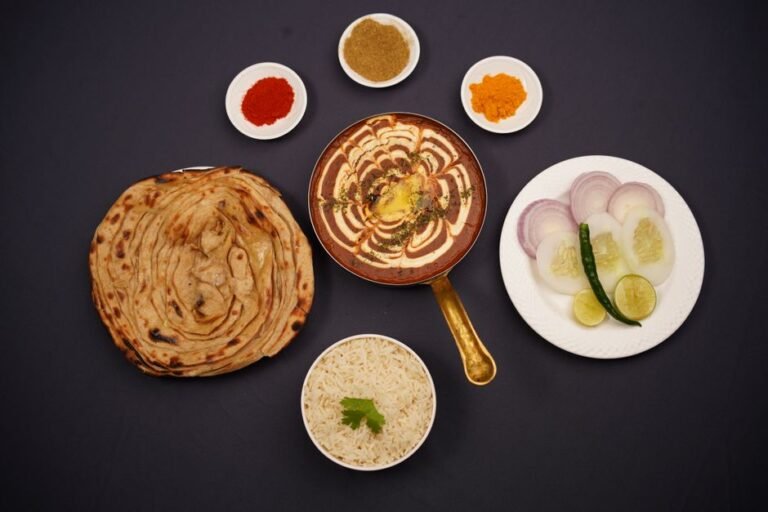 Punjabi Mustard Greens Curry with Cornmeal Flatbread