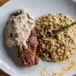 Risotto with Radicchio and Gorgonzola