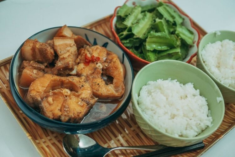 Run Down Fish in Coconut