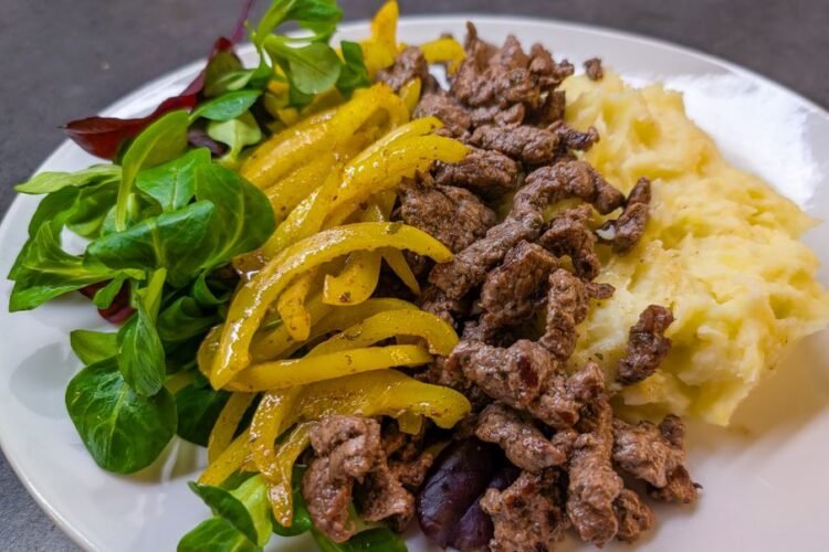 Rwandan Dry-Fried Beef
