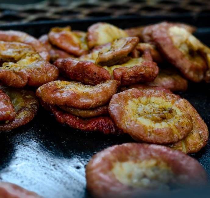 Rwandan Fried Green Plantains