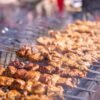 Rwandan Grilled Goat Skewers